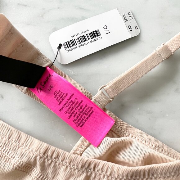 NWT - LA SENZA SHAPING BODYSUITS WOMEN'S LG - BEIGE - Picture 5 of 5